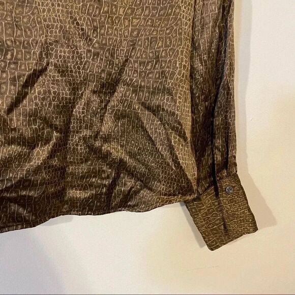 NY & Co | Silk Button down - Picture 6 of 7